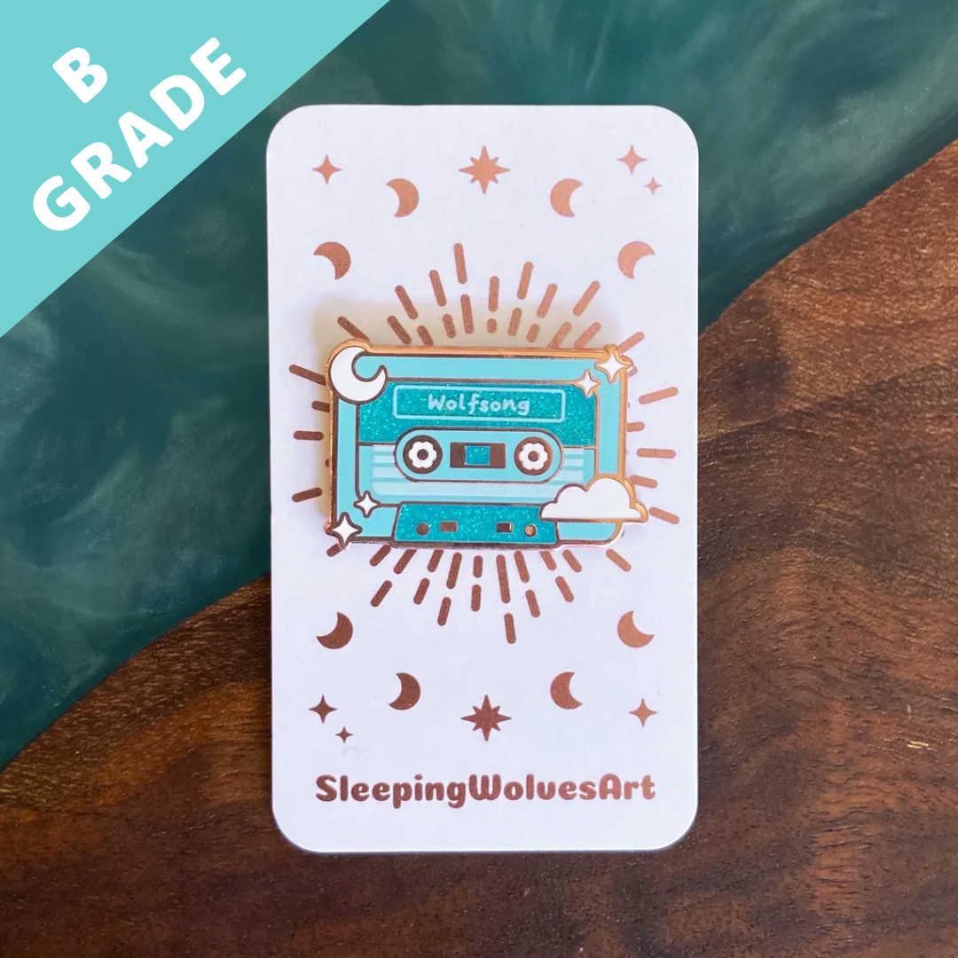 Wolfsong Cassette Pin