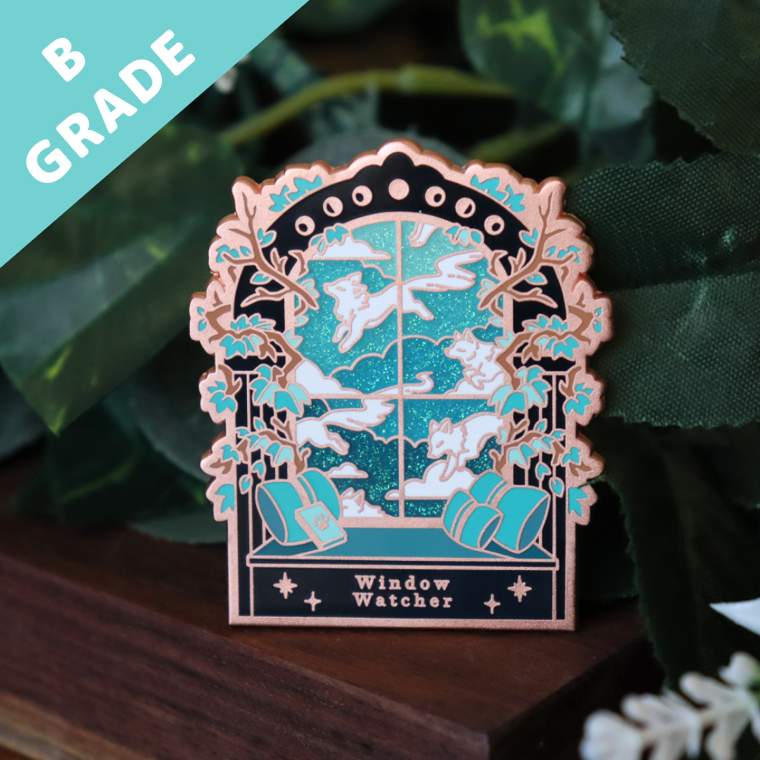 Wolf Window Pin