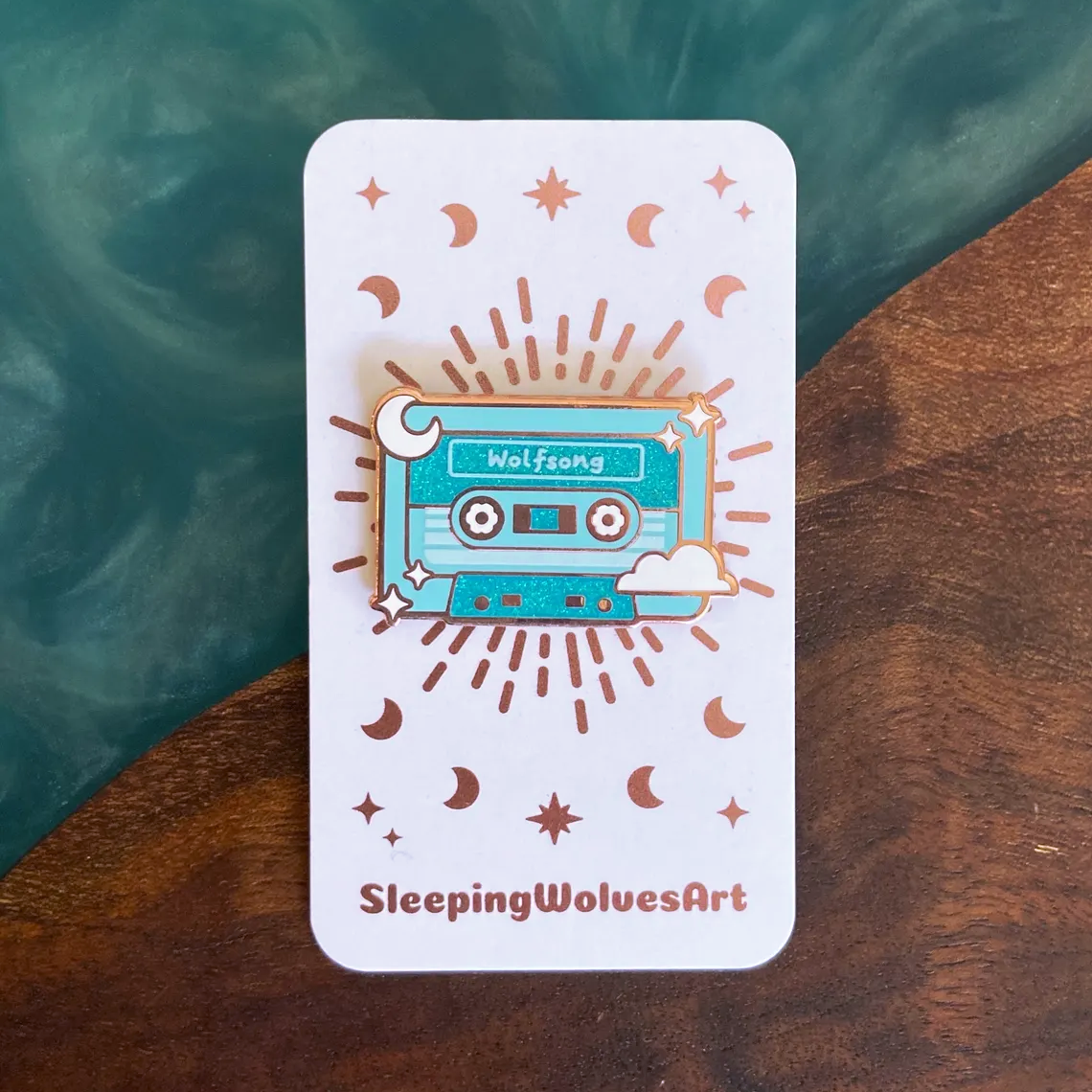 Wolfsong Cassette Pin