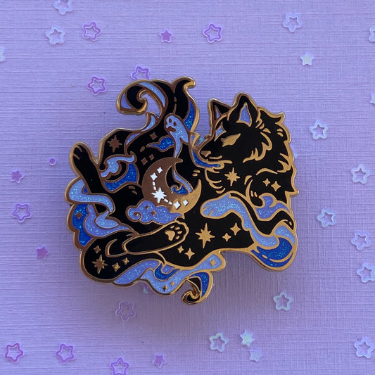 Moon Holder Wolf - Eclipse