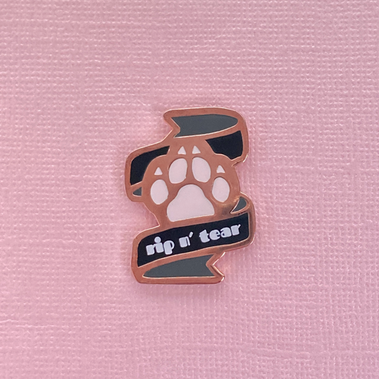 Paw Ribbon - Rip n' Tear