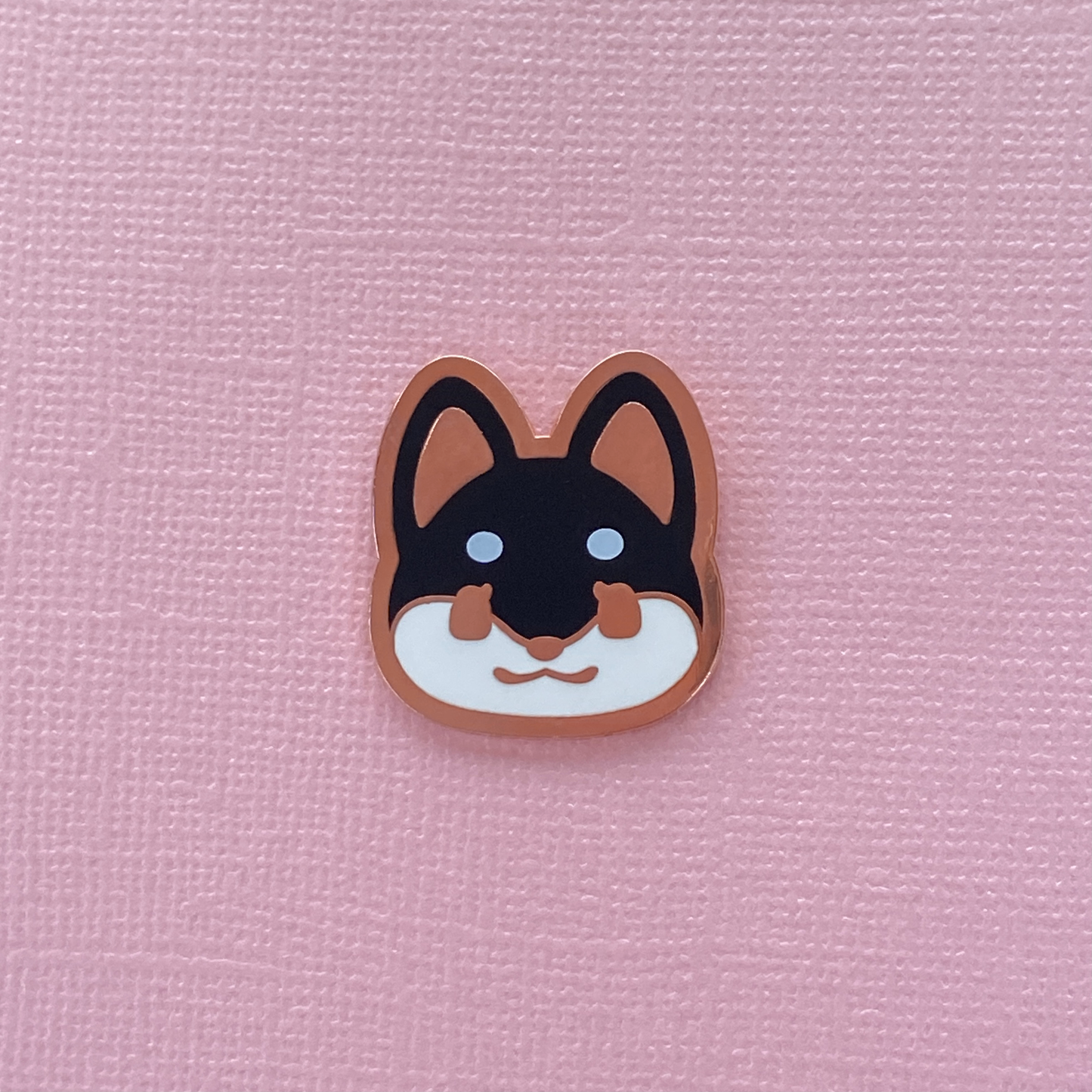 Shiba Inu Head - Black