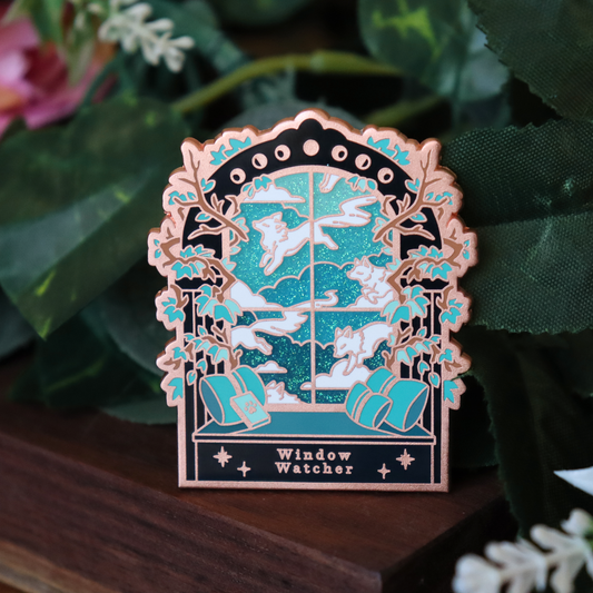 Wolf Window Pin