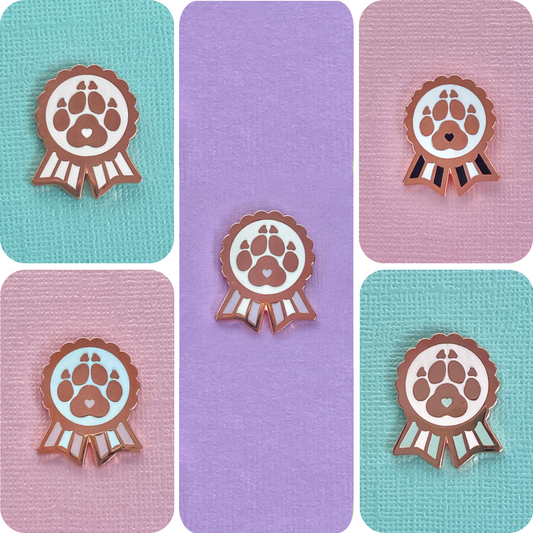 Paw Award B-Grade Pins!