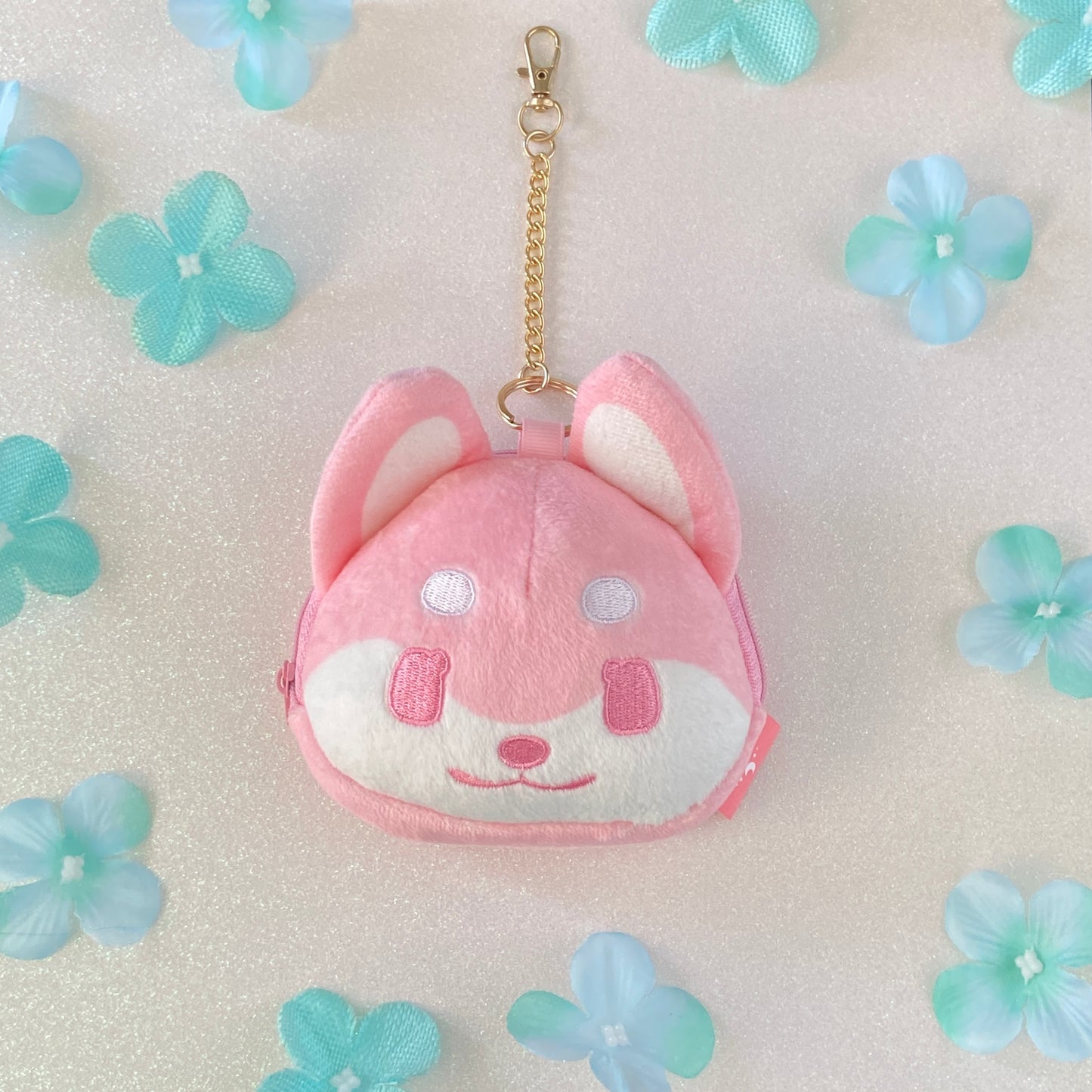 Doggo Plush Pouch - Pink