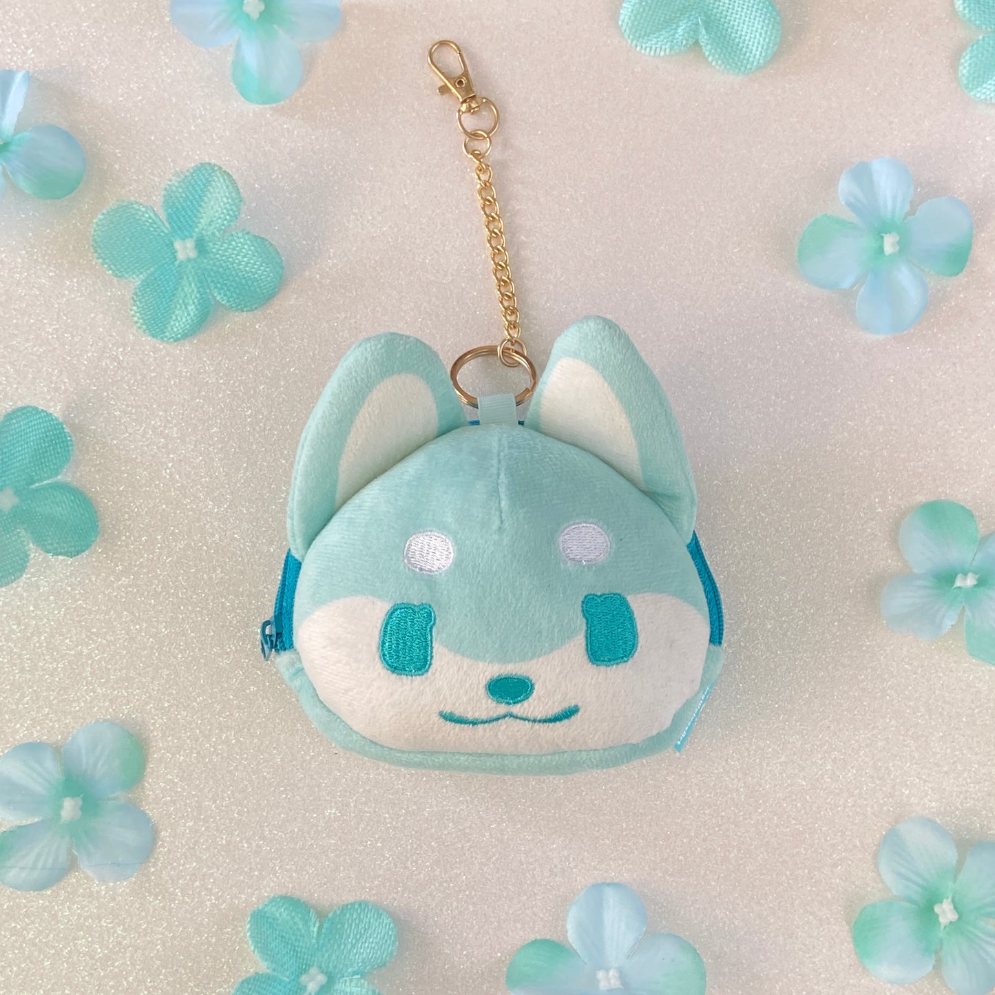 Doggo Plush Pouch - Mint