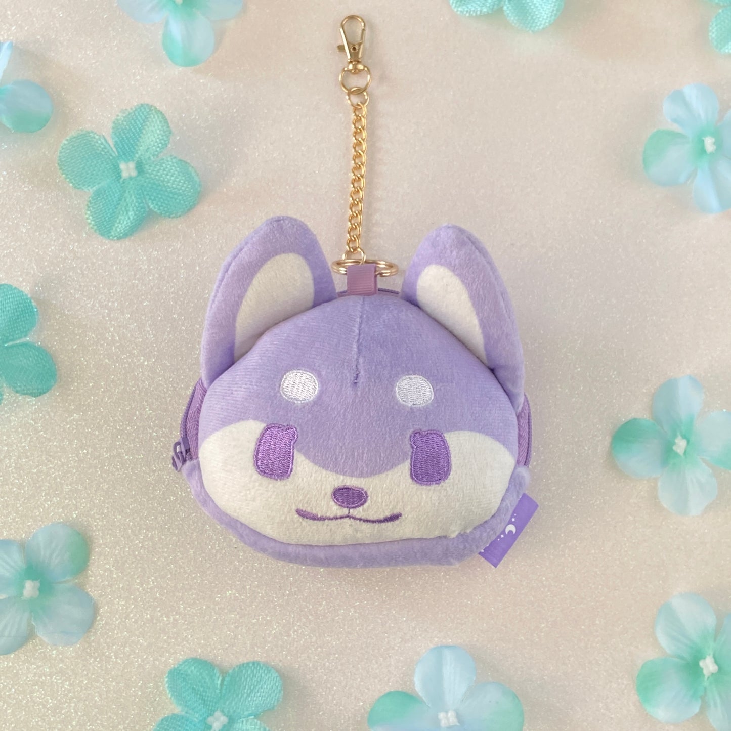 Doggo Plush Pouch - Lavender