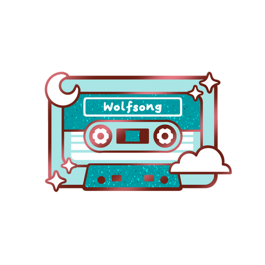 Wolfsong Cassette Pin