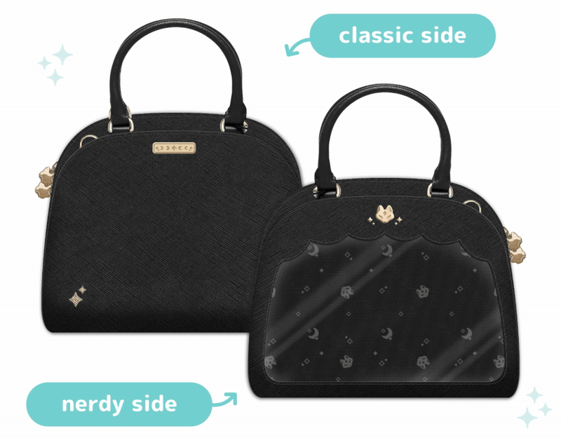 Sleepy Wolf Ita Purse - Night