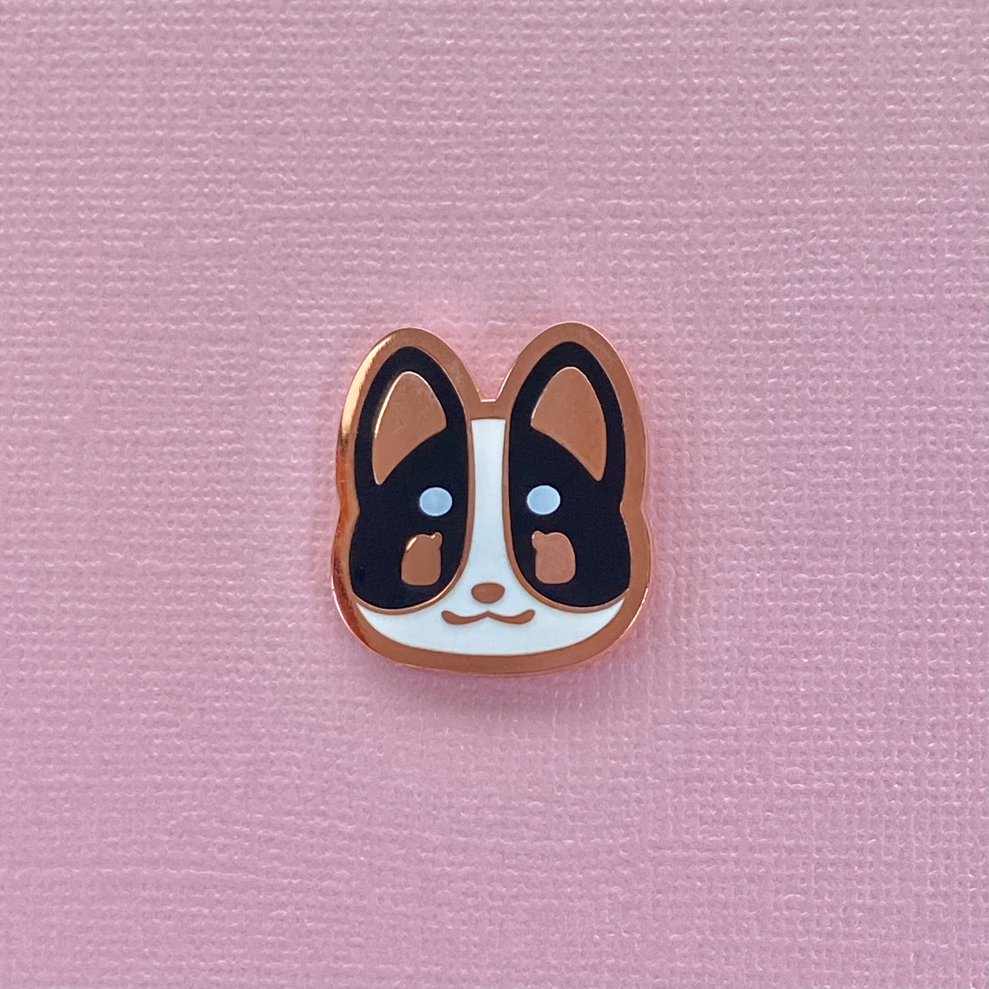 Corgi Head - Black