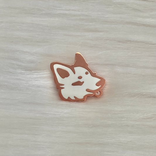 B-GRADE: Blep Wolf Head Pins!